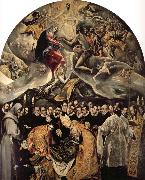 El Greco The Burial of Count Orgaz oil painting reproduction